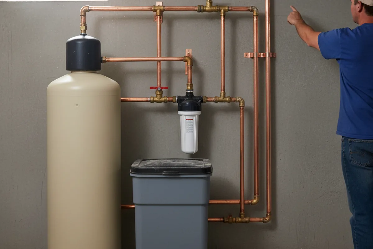 Whole-house water treatment system installed in Bedford Hills